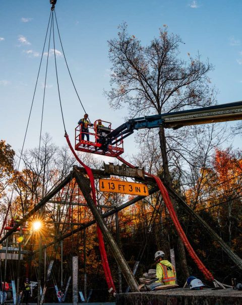 Kinsley Construction serves as the general contractor for the rehabilitation project.